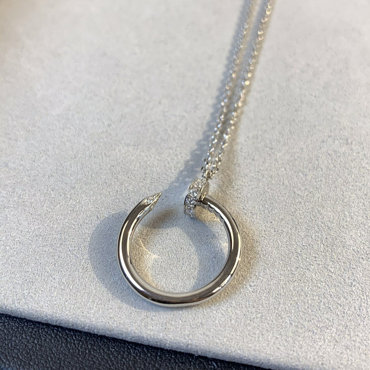 [⭐Spark]JUSTE NECKLACE SILVER