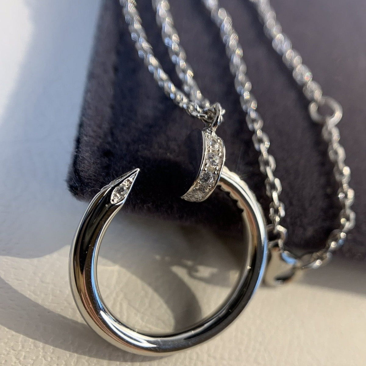 [⭐Spark]JUSTE NECKLACE SILVER