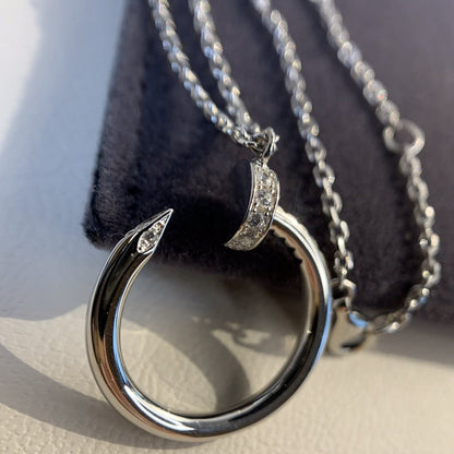 [⭐Spark]JUSTE NECKLACE SILVER