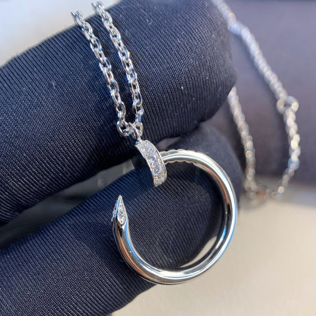 [⭐Spark]JUSTE NECKLACE SILVER