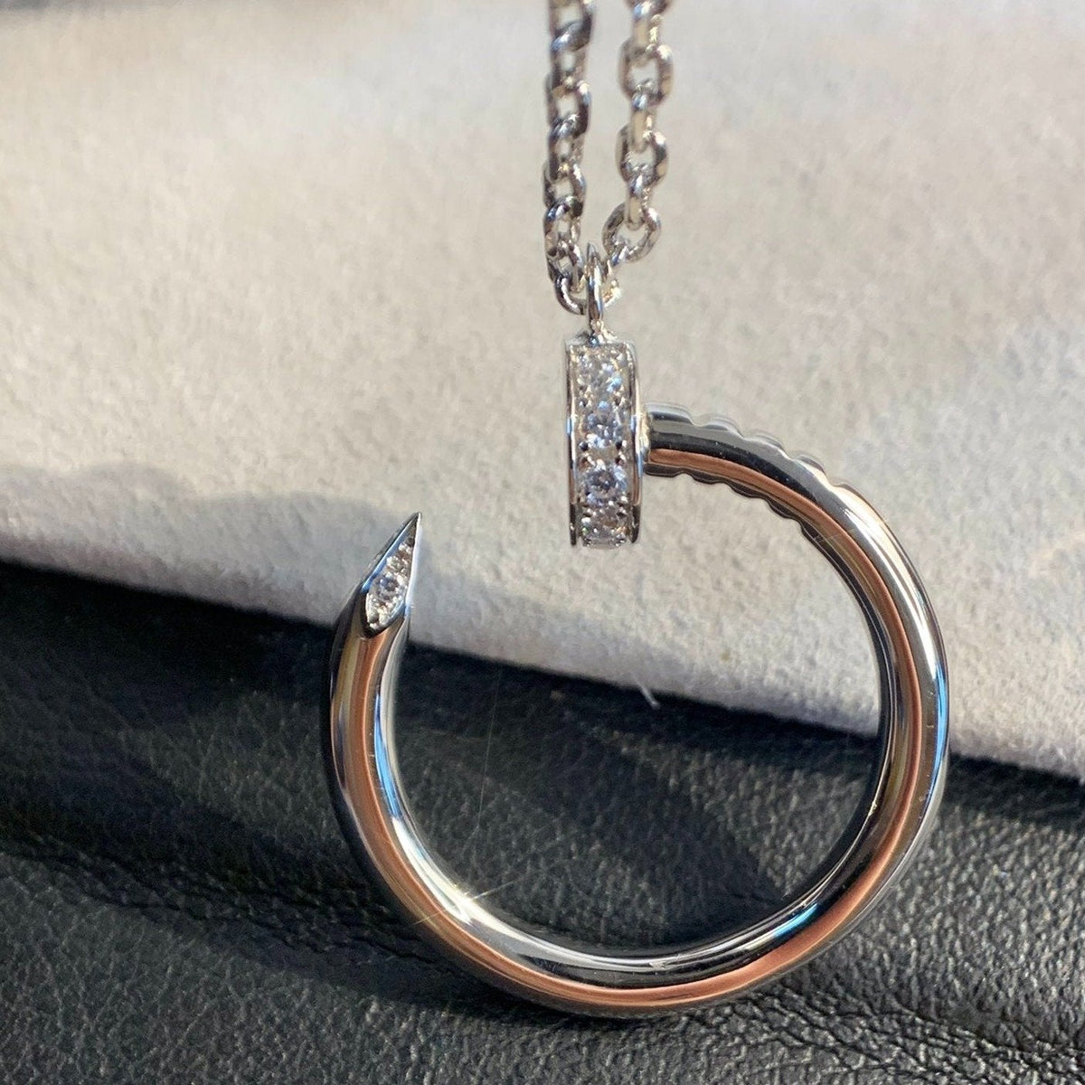 [⭐Spark]JUSTE NECKLACE SILVER