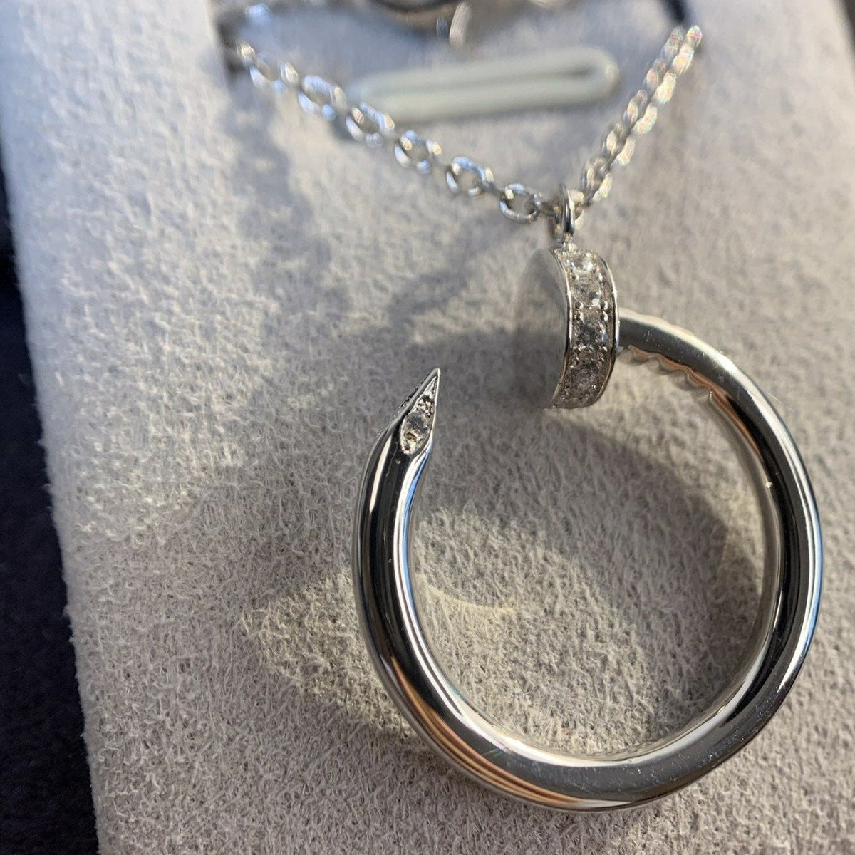 [⭐Spark]JUSTE NECKLACE SILVER