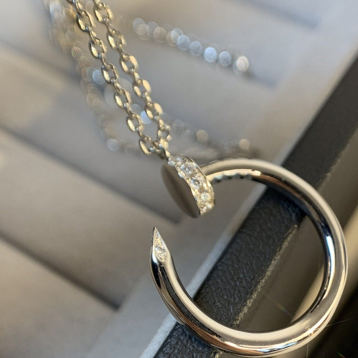 [⭐Spark]JUSTE NECKLACE SILVER