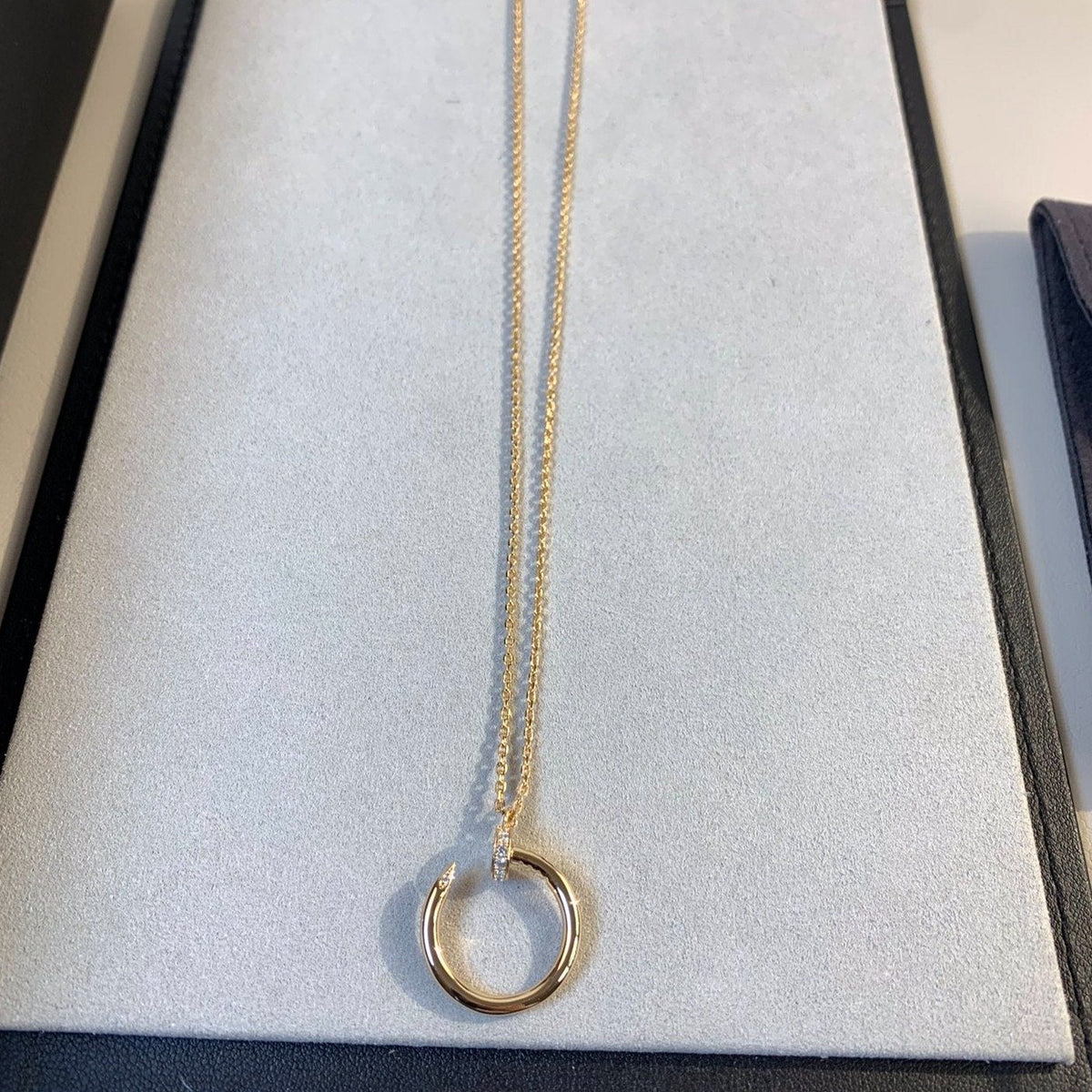 [⭐Spark]JUSTE NECKLACE PINK GOLD