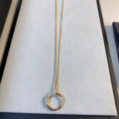 [⭐Spark]JUSTE NECKLACE PINK GOLD