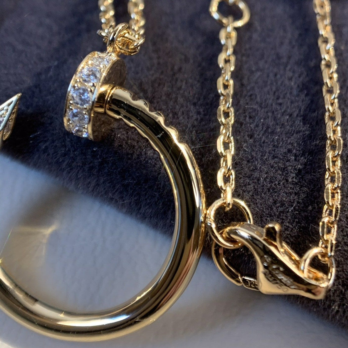 [⭐Spark]JUSTE NECKLACE PINK GOLD