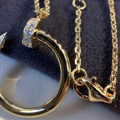 [⭐Spark]JUSTE NECKLACE PINK GOLD