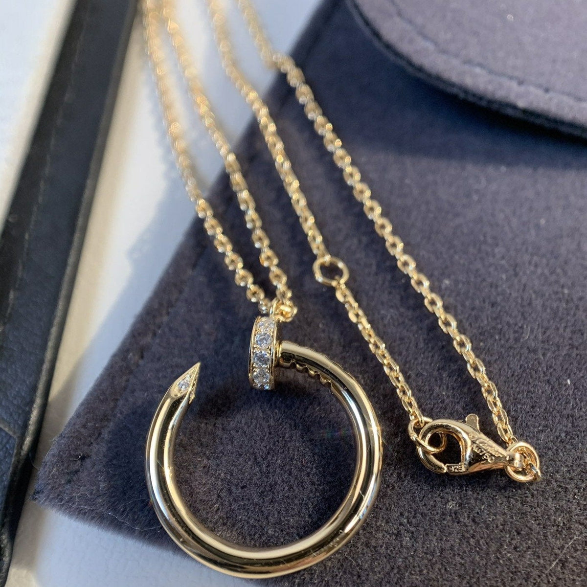 [⭐Spark]JUSTE NECKLACE PINK GOLD