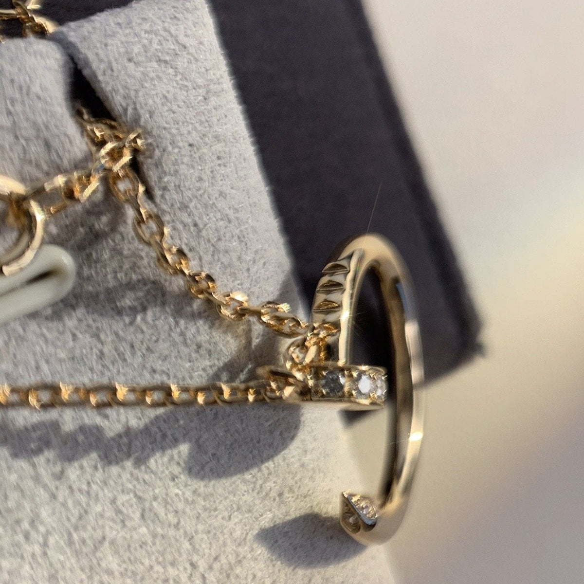 [⭐Spark]JUSTE NECKLACE PINK GOLD