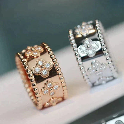 [⭐Spark]CLOVER KALEIDOSCOPE RING 10MM
