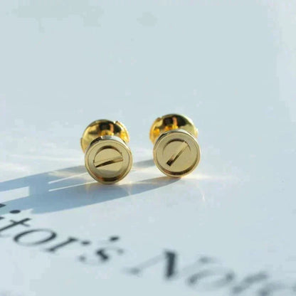 [⭐Spark]LOVE EARRINGS GOLD 10MM