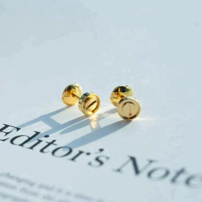 [⭐Spark]LOVE EARRINGS GOLD 10MM