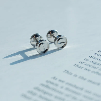 [⭐Spark]LOVE EARRINGS SILVER 10MM