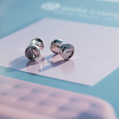 [⭐Spark]LOVE EARRINGS SILVER 10MM