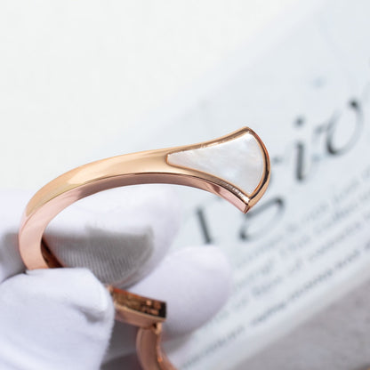 [⭐Spark]DREAM BRACELET OPEN PINK GOLD MOP