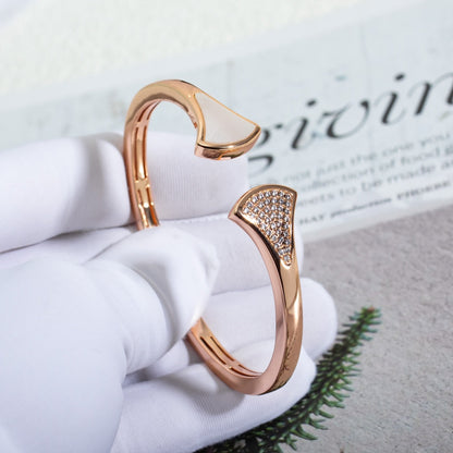 [⭐Spark]DREAM BRACELET OPEN PINK GOLD MOP DIAMOND