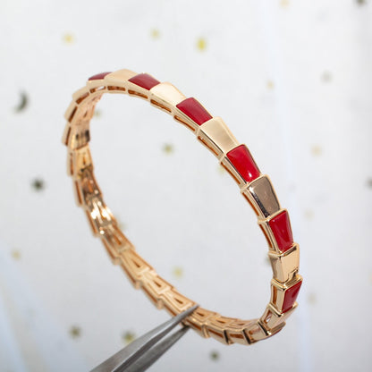 [⭐Spark]SERPENTI BRACELET PINK GOLD RUBELLITE