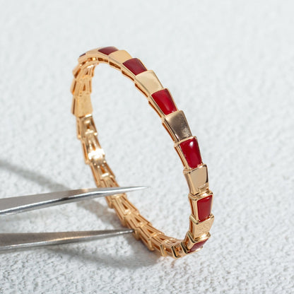[⭐Spark]SERPENTI BRACELET PINK GOLD RUBELLITE