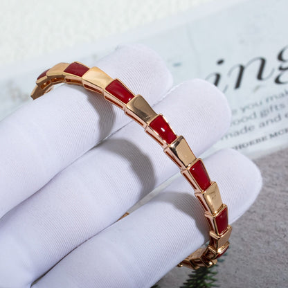 [⭐Spark]SERPENTI BRACELET PINK GOLD RUBELLITE