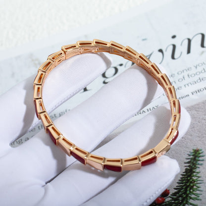 [⭐Spark]SERPENTI BRACELET PINK GOLD RUBELLITE