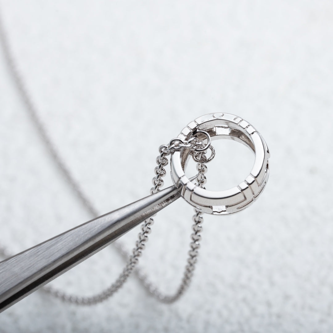 [⭐Spark]PARENTESI NECKLACE SILVER