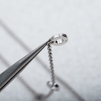 [⭐Spark]PARENTESI NECKLACE SILVER
