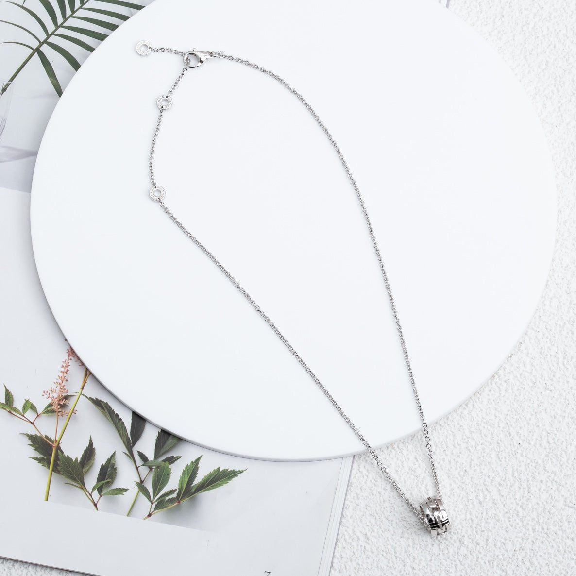 [⭐Spark]PARENTESI NECKLACE SILVER
