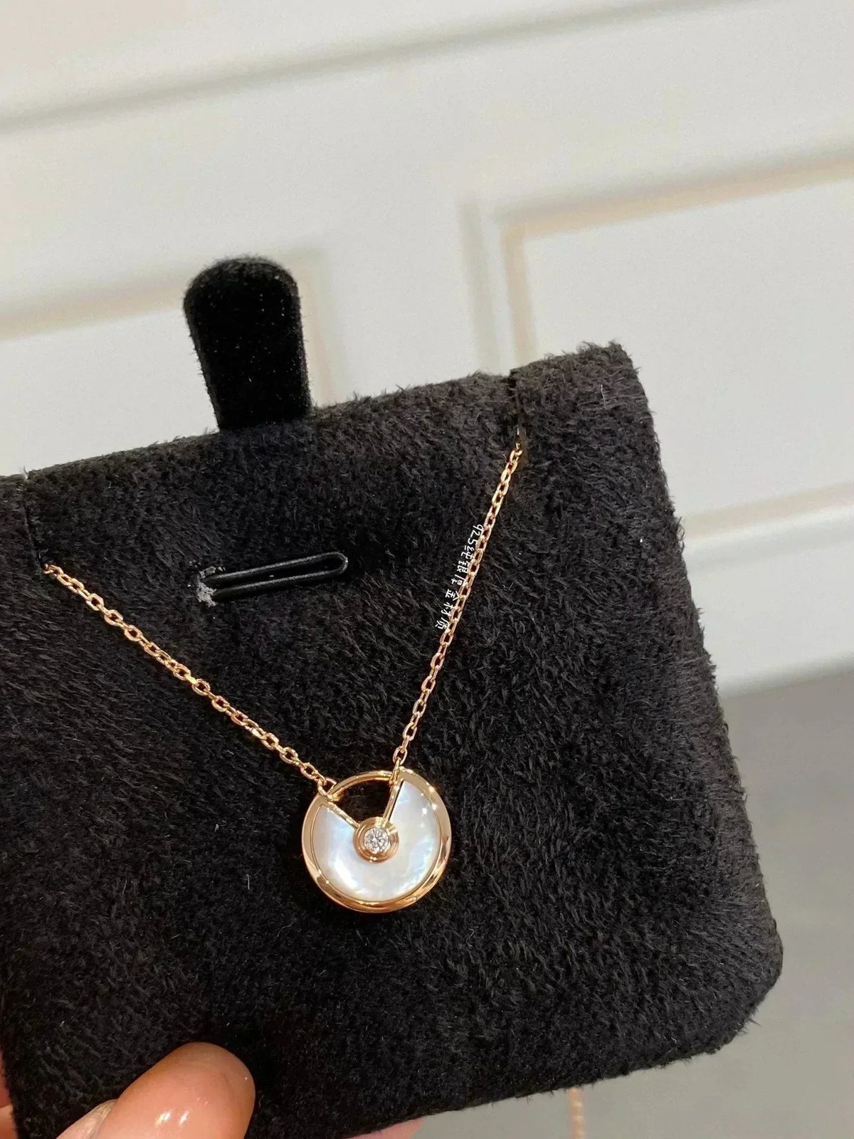 [⭐Spark]AMULETTE ROSE GOLD MOP NECKLACE