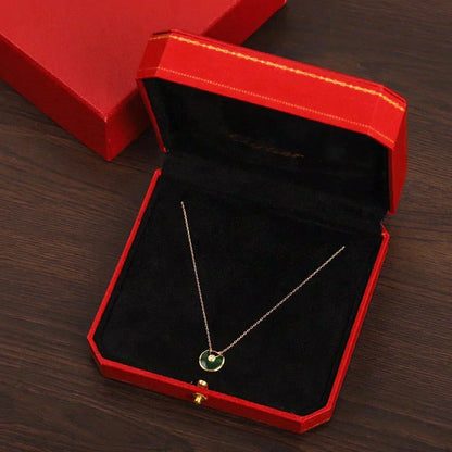 [⭐Spark]AMULETTE GOLD MALACHITE NECKLACE