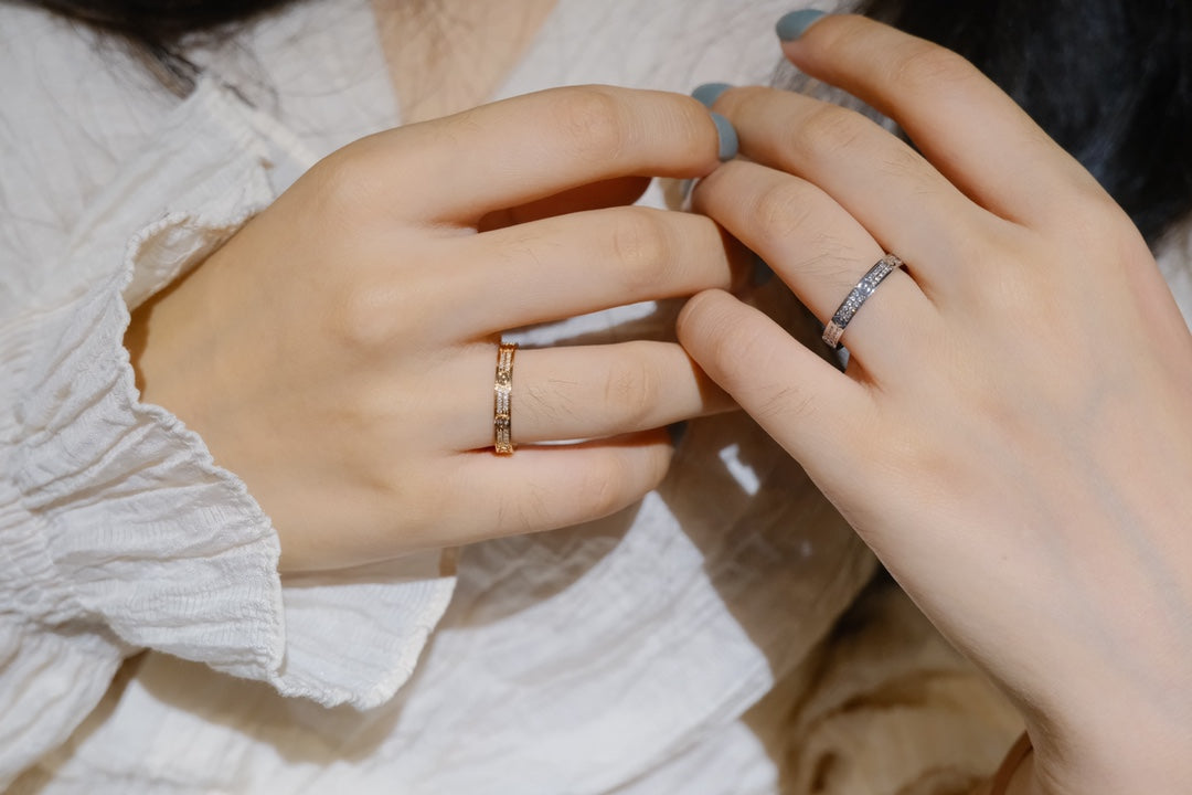 [⭐Spark]LOVE RING 2.65MM DIAMOND
