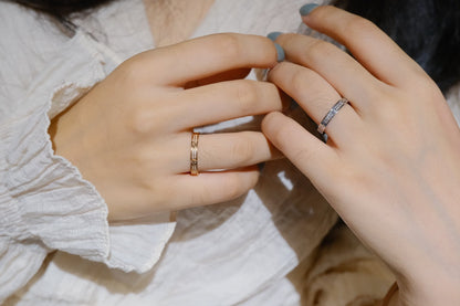 [⭐Spark]LOVE RING 2.65MM DIAMOND