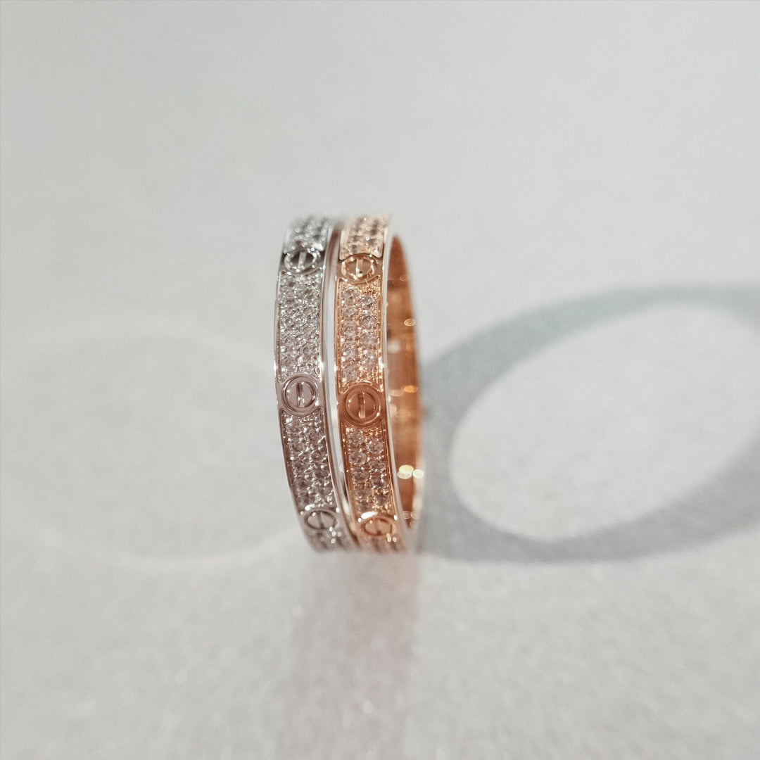 [⭐Spark]LOVE RING 2.65MM DIAMOND