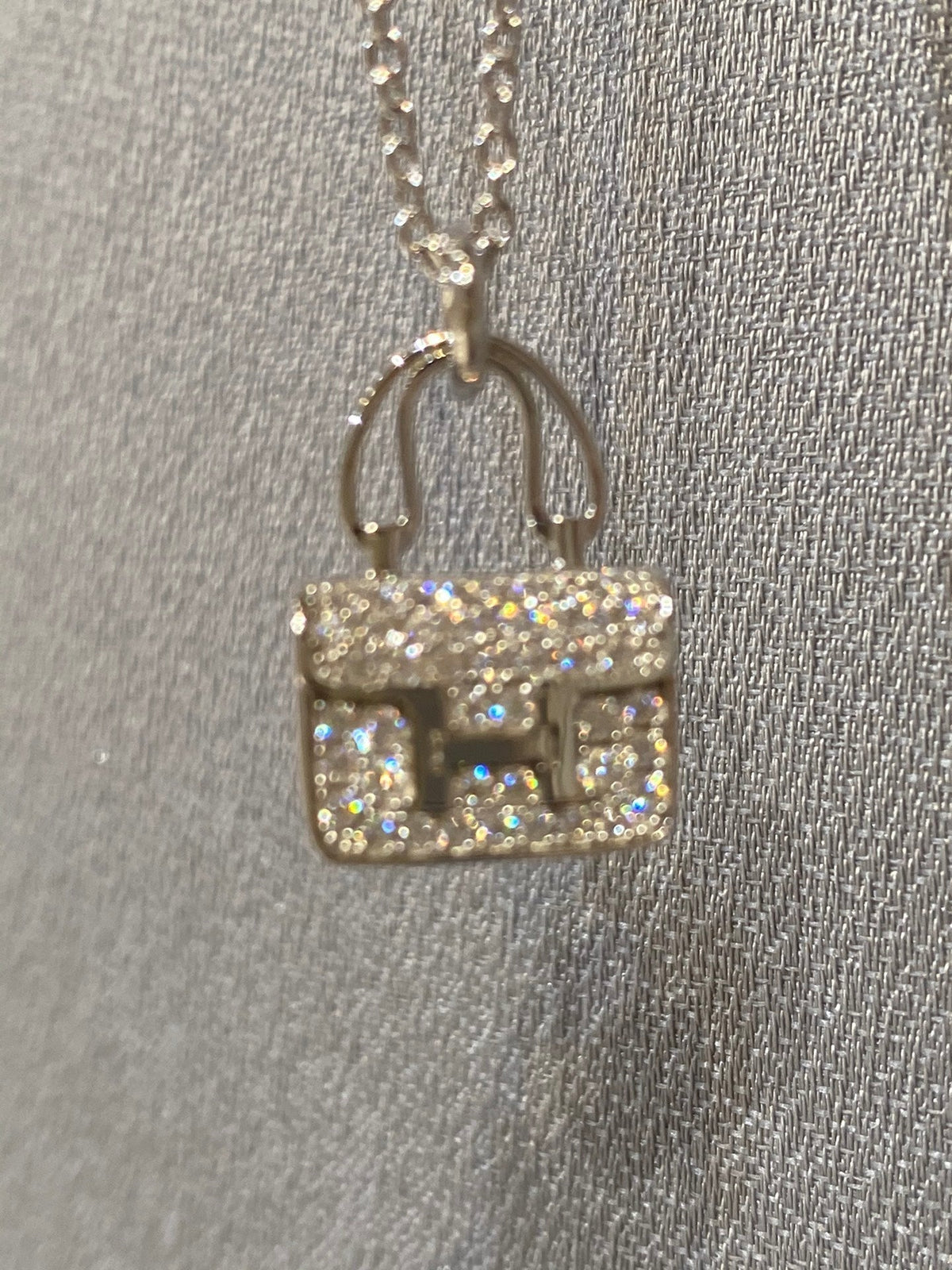 [⭐Spark]CONSTANCE PEDANT DIAMOND NECKLACE