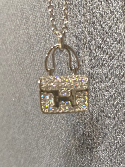 [⭐Spark]CONSTANCE PEDANT DIAMOND NECKLACE
