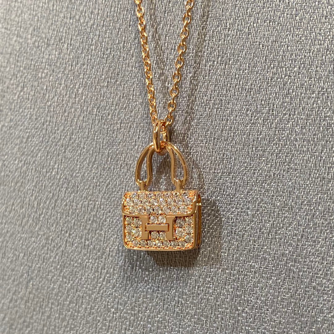 [⭐Spark]CONSTANCE PEDANT DIAMOND NECKLACE