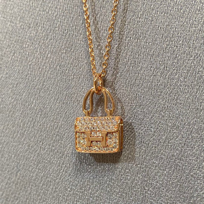 [⭐Spark]CONSTANCE PEDANT DIAMOND NECKLACE