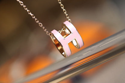 [⭐Spark]POP H PEDANT PINK GOLD