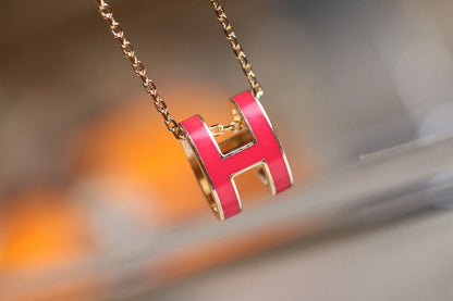 [⭐Spark]POP H PEDANT PINK GOLD