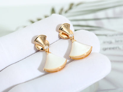 [⭐Spark]DREAM MOP PINK GOLD EARRINGS