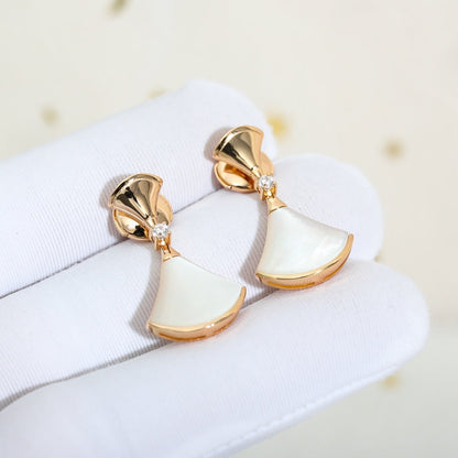 [⭐Spark]DREAM MOP PINK GOLD EARRINGS