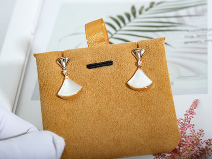 [⭐Spark]DREAM MOP PINK GOLD EARRINGS