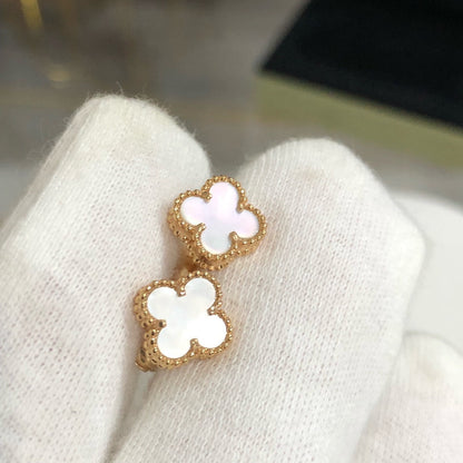 [⭐Spark]CLOVER MINI GOLD EARRINGS