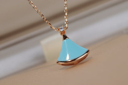 [⭐Spark]DREAM NECKLACE TURQUOISE PINK GOLD