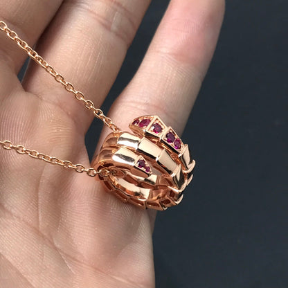[⭐Spark]SERPENTI PEDANT NECKLACE
