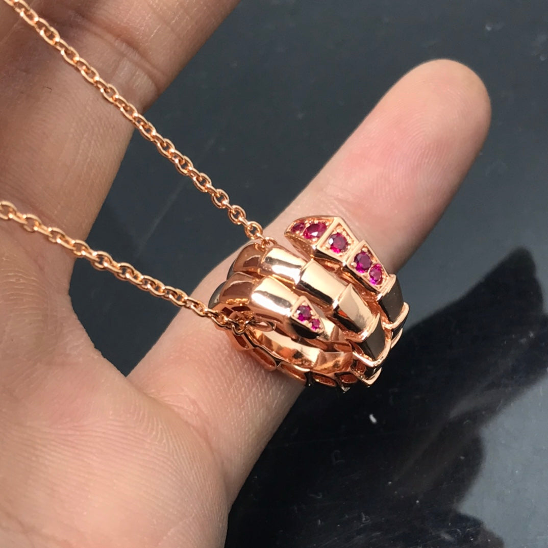 [⭐Spark]SERPENTI PEDANT NECKLACE