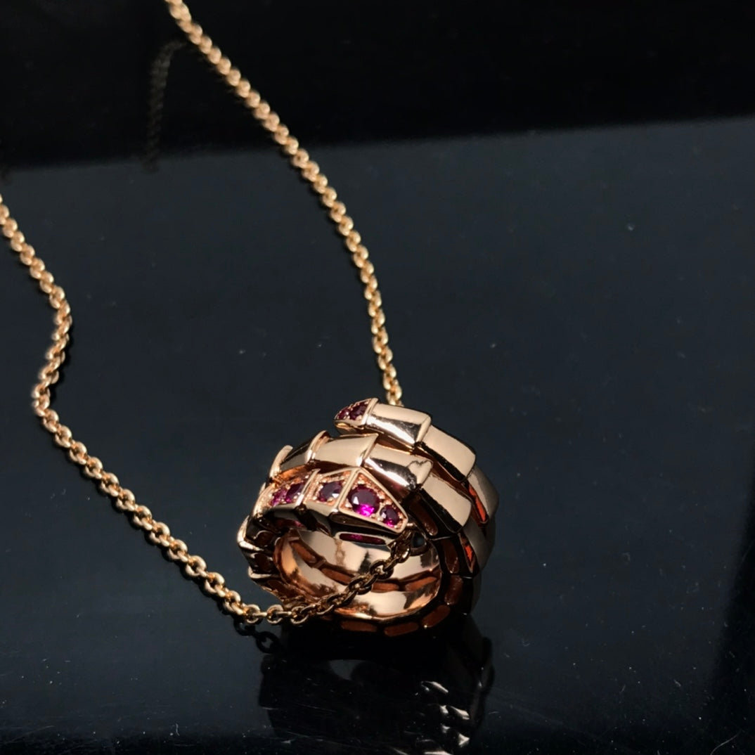 [⭐Spark]SERPENTI PEDANT NECKLACE