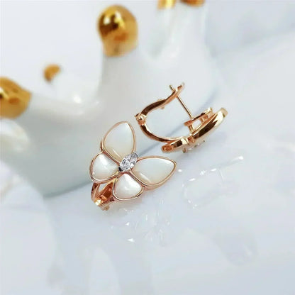 [⭐Spark]BUTTERFLY MOP DIAMOND EARRINGS