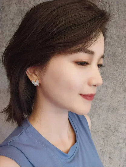 [⭐Spark]BUTTERFLY MOP DIAMOND EARRINGS