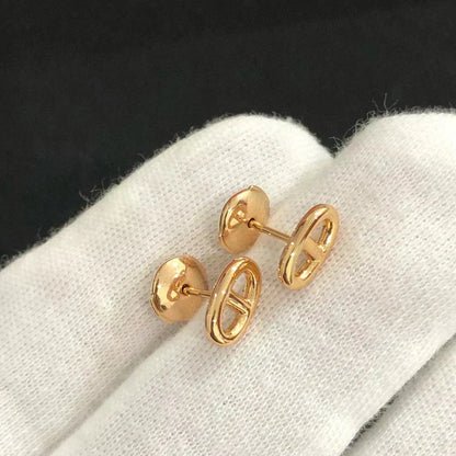[⭐Spark]CHAINE SMALL EARRINGS GOLD AND SILVER