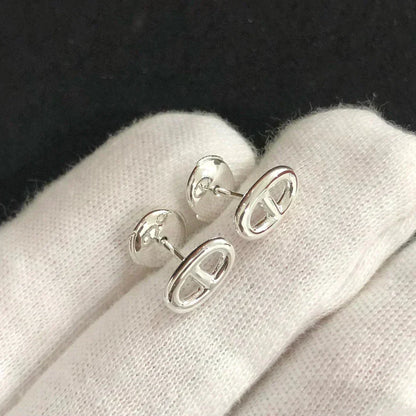 [⭐Spark]CHAINE SMALL EARRINGS GOLD AND SILVER